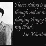 best winston churchill quotes horses
