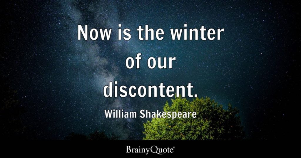 best winter of our discontent quotes