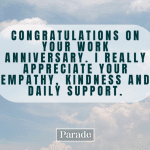 best work anniversary quotes for boss