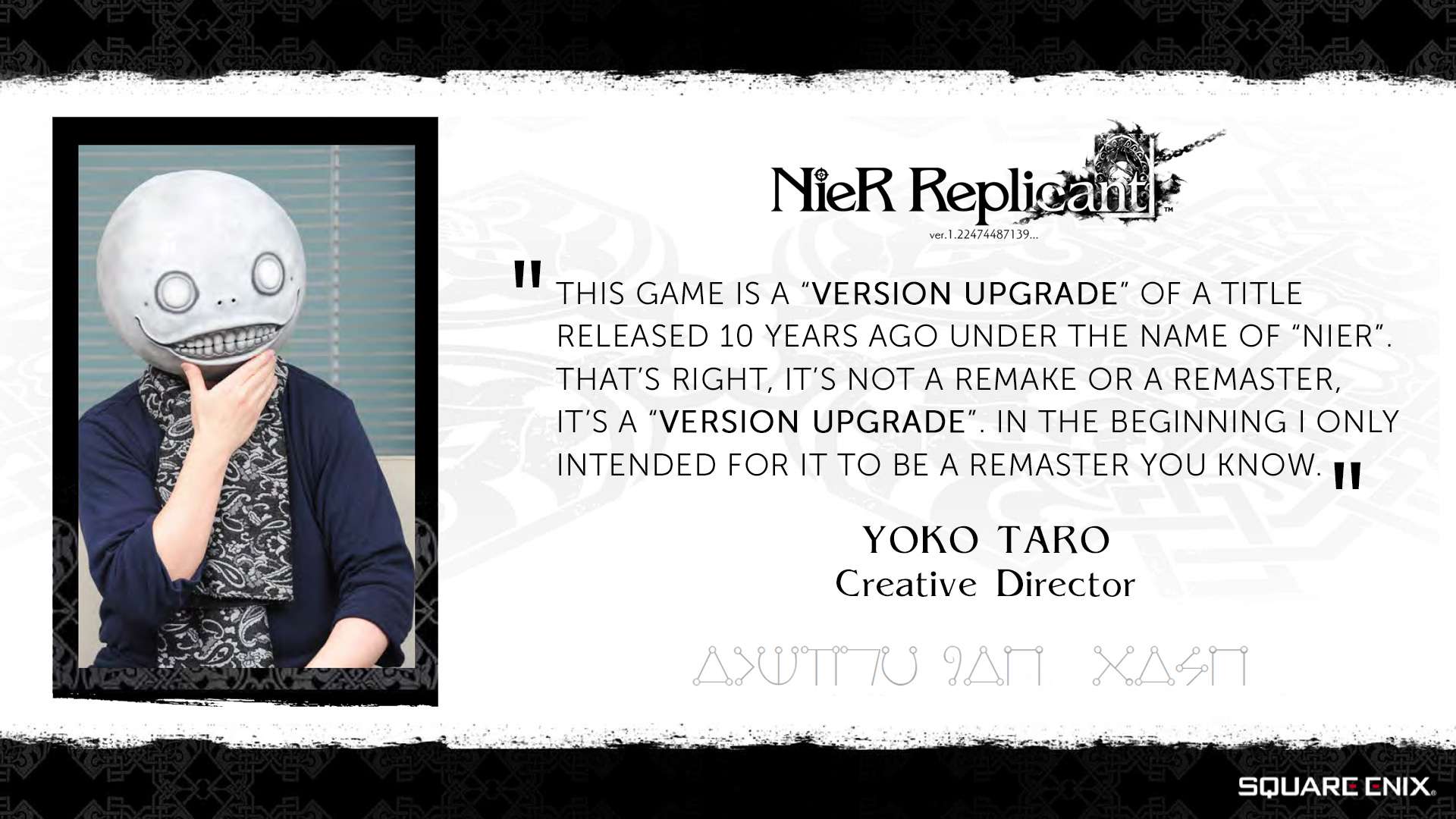 best yoko taro quotes